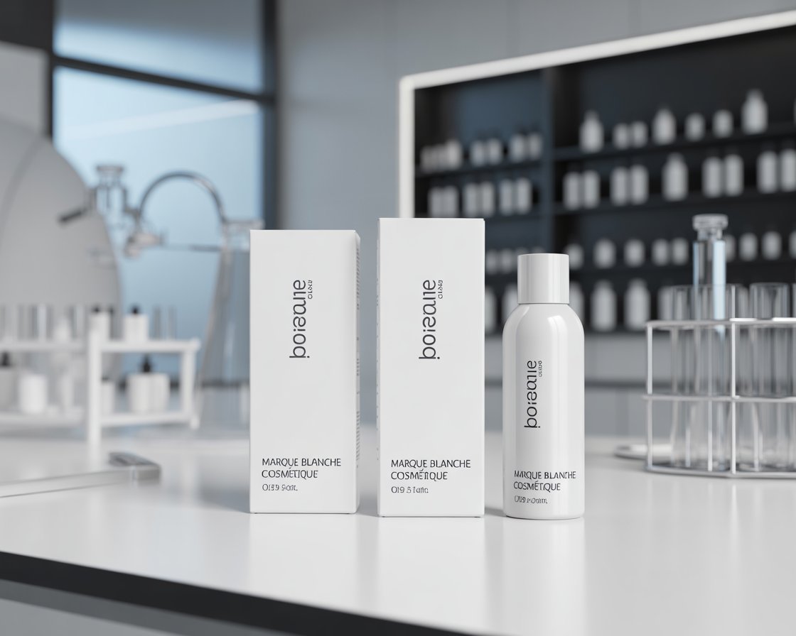 Marque blanche cosmétique
